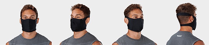 McDavid スポーツフェイスマスク 着用イメージ