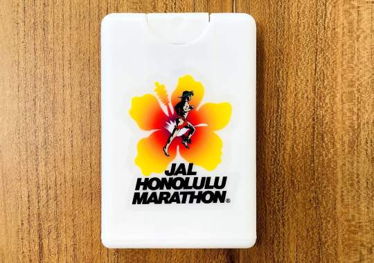 ホノルルマラソンオリジナル カード型除菌スプレー