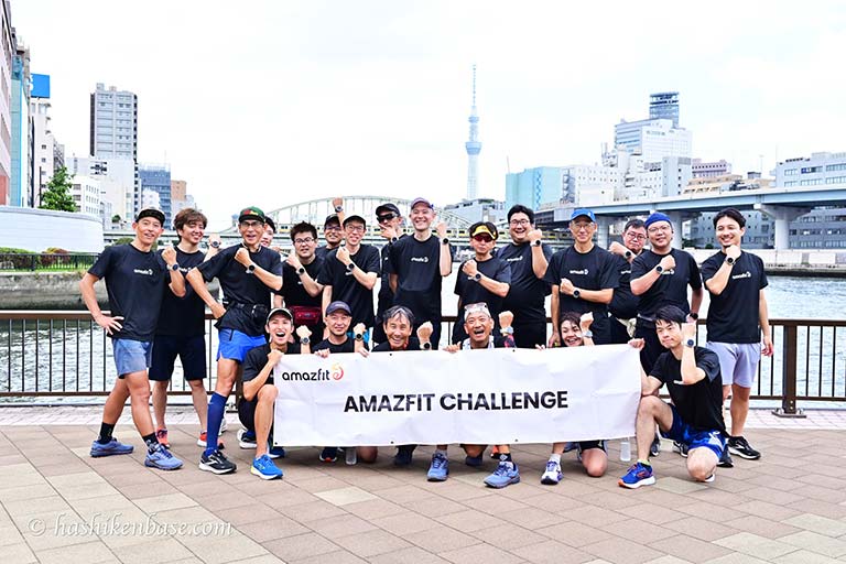 Amazfit Challenge PRIMERUN in RYOGOKU イベント写真