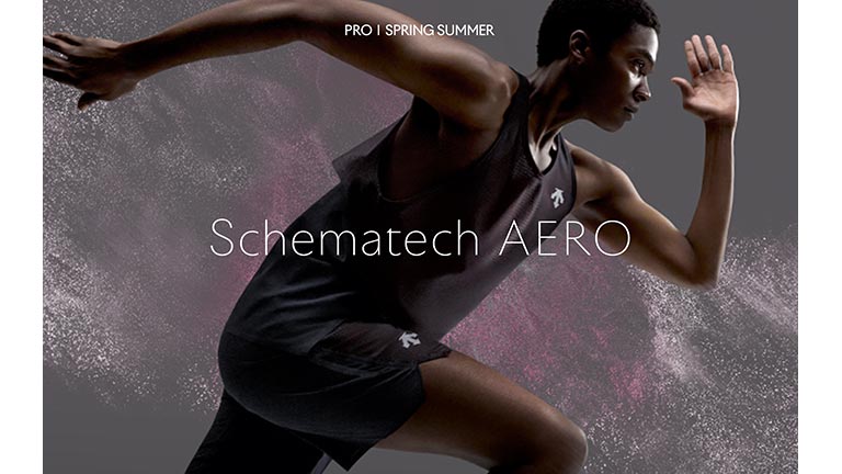 デサント Schematech AERO シリーズ バナー画像