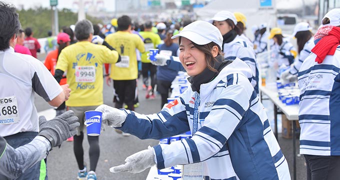 「横浜マラソン2017」ボランティア
