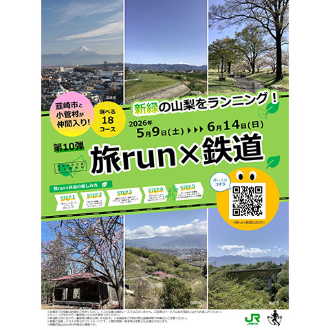第10弾 旅 run×鉄道 イメージ画像
