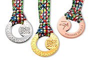 「東京マラソン2019」の上位入賞者に贈られるメダルのデザインを公開