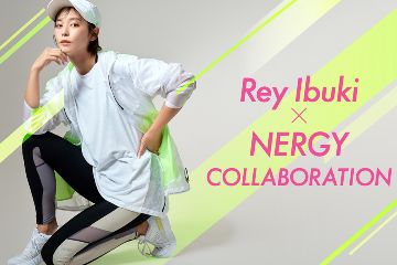 女性をお洒落に見せるランウェア「Rey Ibuki × NERGY COLLABORATION」が 2月に発売