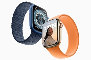 最新の “WatchOS 8” を搭載した「Apple Watch Series 7」が 10月15日に販売開始