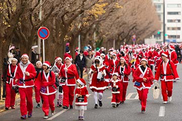 サンタの仮装も楽しめる！クリスマスを祝いながら楽しんで走る 2021年のランニングイベント