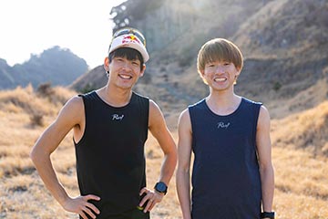 プロ山岳ランナー上田瑠偉のオリジナルD2Cブランド「Ruy」が小笠原光研選手をサポート