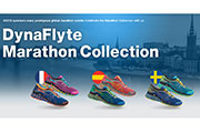 海外のマラソン開催都市にインスパイアされた「DynaFlyte Marathon Collection」