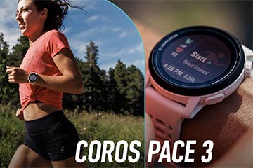カロスから 30gの超軽量 GPSウォッチ「COROS PACE 3」が 9月中旬より発売