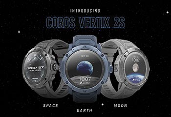 カロスが過酷な環境下で耐え抜くアドベンチャーウォッチ「COROS VERTIX 2S」を発売
