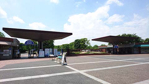 昭和記念公園の立川側ゲート
