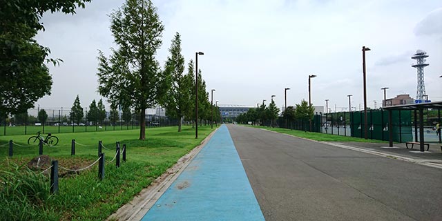 新横浜公園（日産スタジアム） ランニングコース