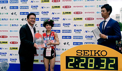 北海道マラソン2018 鈴木亜由子 選手