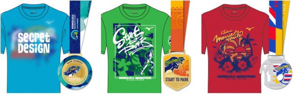 在庫処分】 ホノルルマラソン 2011年Tシャツ