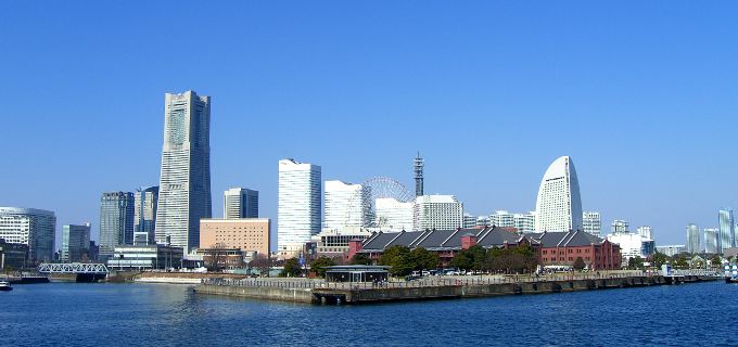 横浜の市街地