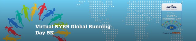Virtual NYRR Global Running Day 5K バナー