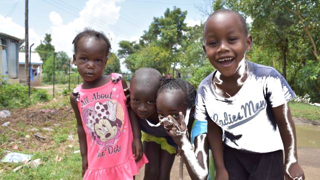 NICCOチャリティ・ラン鴨川　支援先のケニアの子どもたち