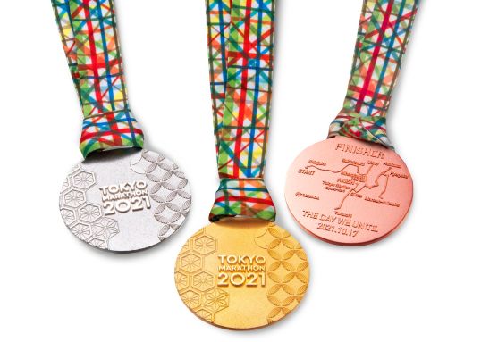 東京マラソン2021 金・銀・銅メダル
