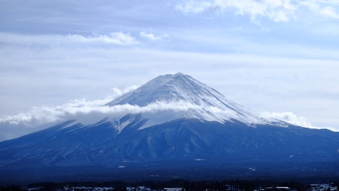 ウルトラトレイルマウントフジの舞台になる富士山の画像