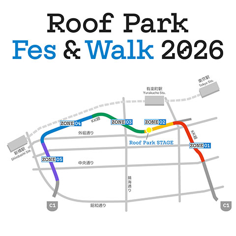 Roof Park Fes & Walk 2026ロゴ