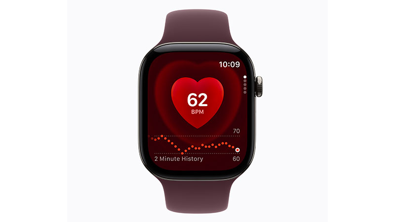 Apple Watch Series 12 高精度の心拍数センサー