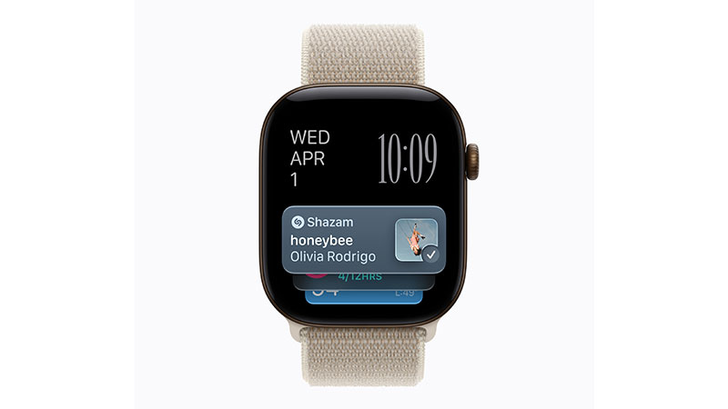 Apple Watch Series 12 Shazam画面イメージ