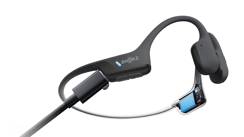 Shokz OpenRun Air 2 充電イメージ