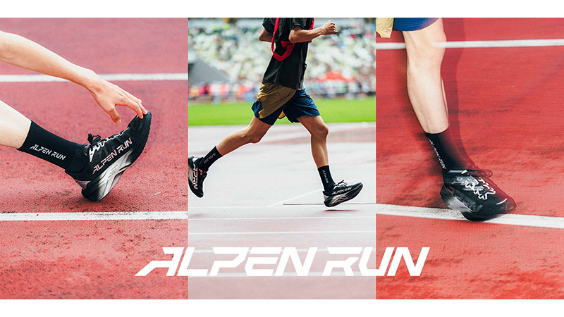 ALPEN RUNのランニングシューズ「RS_#002」