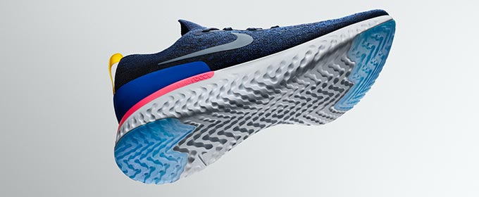THE NIKE EPIC REACT FLYKNIT