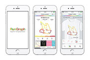 自分の走った軌跡がアートになる！Tシャツ作成もできるランアプリ「RunGraph（ラングラフ）」
