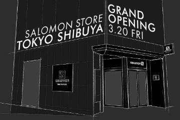 「サロモンストア 東京 渋谷」 2020年3月20日（金）グランド・オープン！