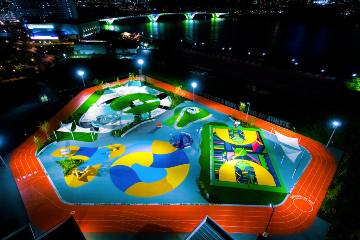 豊洲エリアに子供から大人まで楽しめるスポーツパーク「TOKYO SPORT PLAYGROUND」がオープン