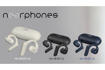 ビクターブランドが耳を塞がないワイヤレスイヤホン「nearphones® HA‐NP35T」シリーズを 6月上旬より発売