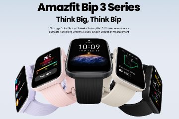 スリムで軽量・低価格ながら機能性のあるスマートウォッチ「Amazfit Bip 3 Pro」の機能説明と実機レビュー