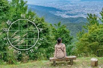 京都の自然、歴史、文化を巡るハイキングコース「京都一周トレイル®」の公式ガイドマップが改訂