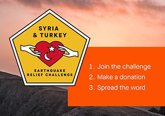 ストラバがトルコ・シリア大地震の被災者支援への団結を呼びかける「Earthquake Relief Challenge」を 3月2日まで実施