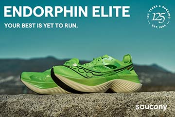 サッカニーがエネルギー効率が高いカーボンプレート内臓のランニングシューズ「Endorphin Elite」を 3月24日に発売