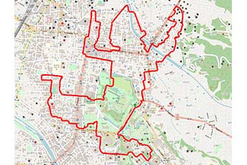 金沢を舞台に GPSの軌跡で絵を描く「GPSアート ラン＆ウォーク」を 5月3日～5月5日の期間で開催