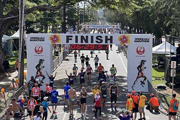 「ホノルルマラソン2023」は 29,836名のランナーが参加。日本からも 9,545名のランナーがエントリー