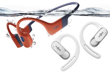 Shokzがワイヤレス仕様「OpenFit AIR」と水陸両用「OpenSwim Pro」の 2タイプのイヤホンを 5月10日に発売