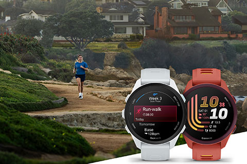 ガーミンがファンランナー向けGPSウォッチのエントリーモデル「Forerunner 70／Forerunner 170」を5月28日に発売
