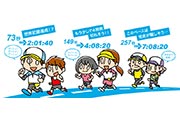 421.95ｍを走る横浜マラソン2016プレイベント開催