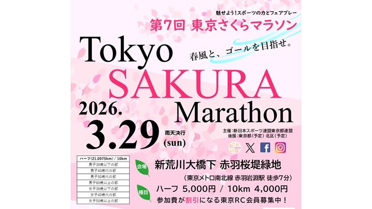 第7回 東京さくらマラソン